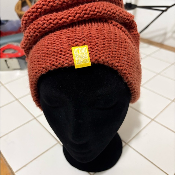 Urban Orchard Accessories - Cozy Knit Hat - Rust